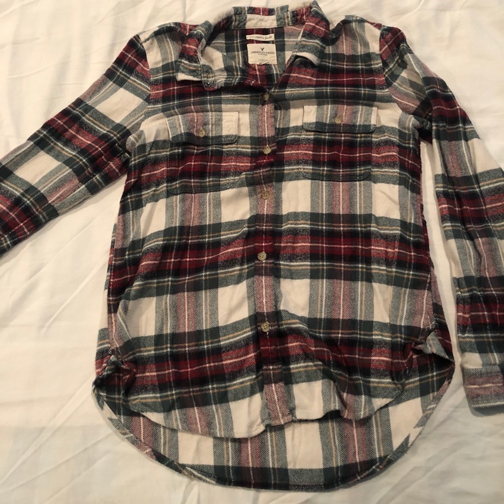 American Eagle plaid flannel